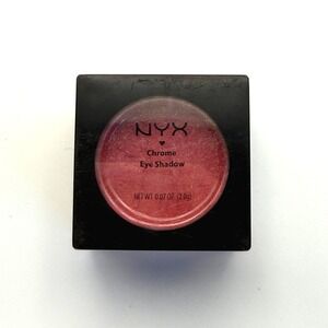 NYX Chrome‎ Eyeshadow Single CES50 Red Makeup Cosmetic